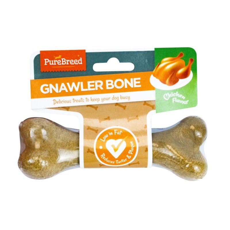 105g Pet Dog Treats Chicken Gnawler Bone